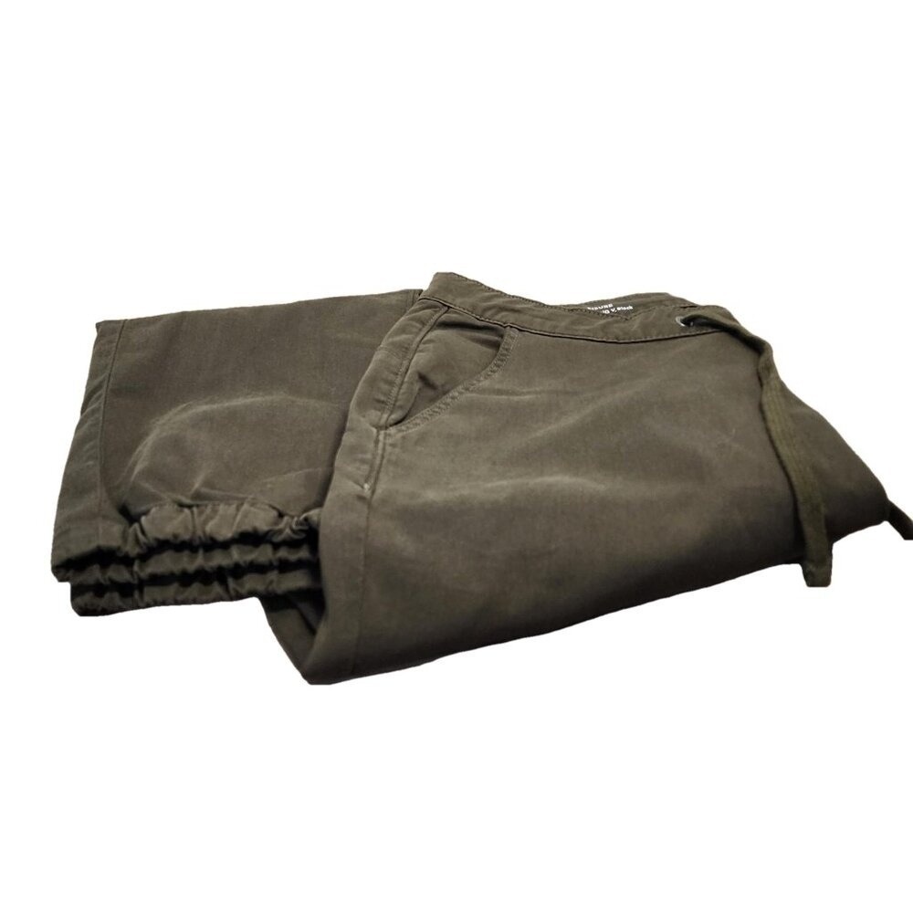 DL1961 Athleisure Army Green Joggers | Size 30 | Relaxed Fit | Stretch Comfort